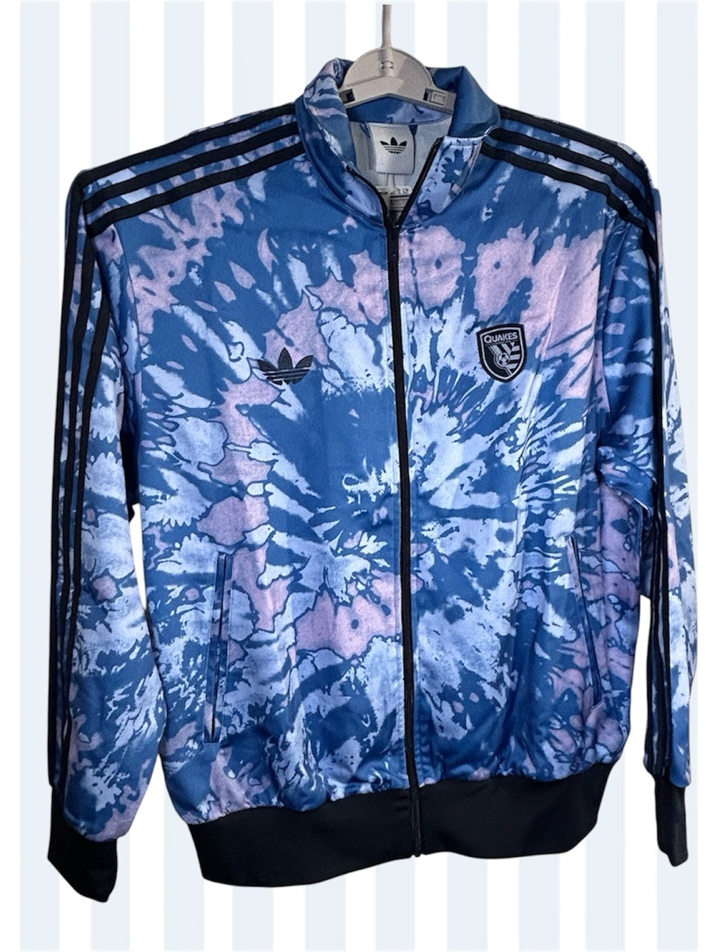 Adidas Original San Jose Quakes Grateful Dead Firebird Track Jacket Men’s LARGE